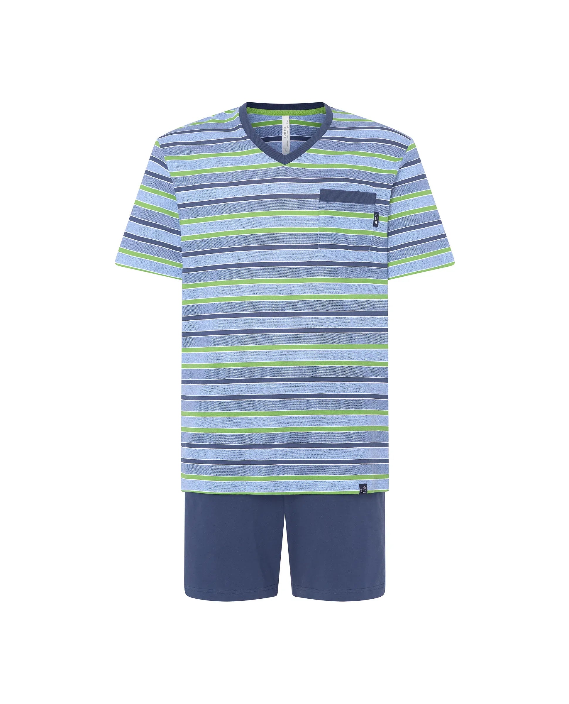 ¡Descubre este pijama corto de hombre perfecto para el verano! Ideal para los días calurosos.