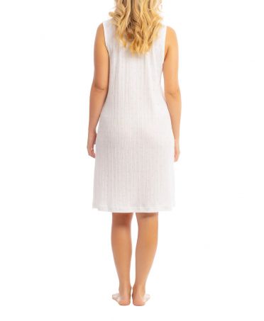 Rear view of sleeveless summer nightdress