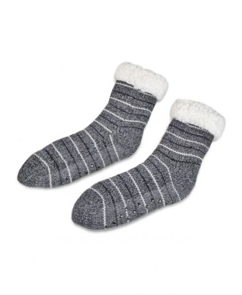 Striped winter socks