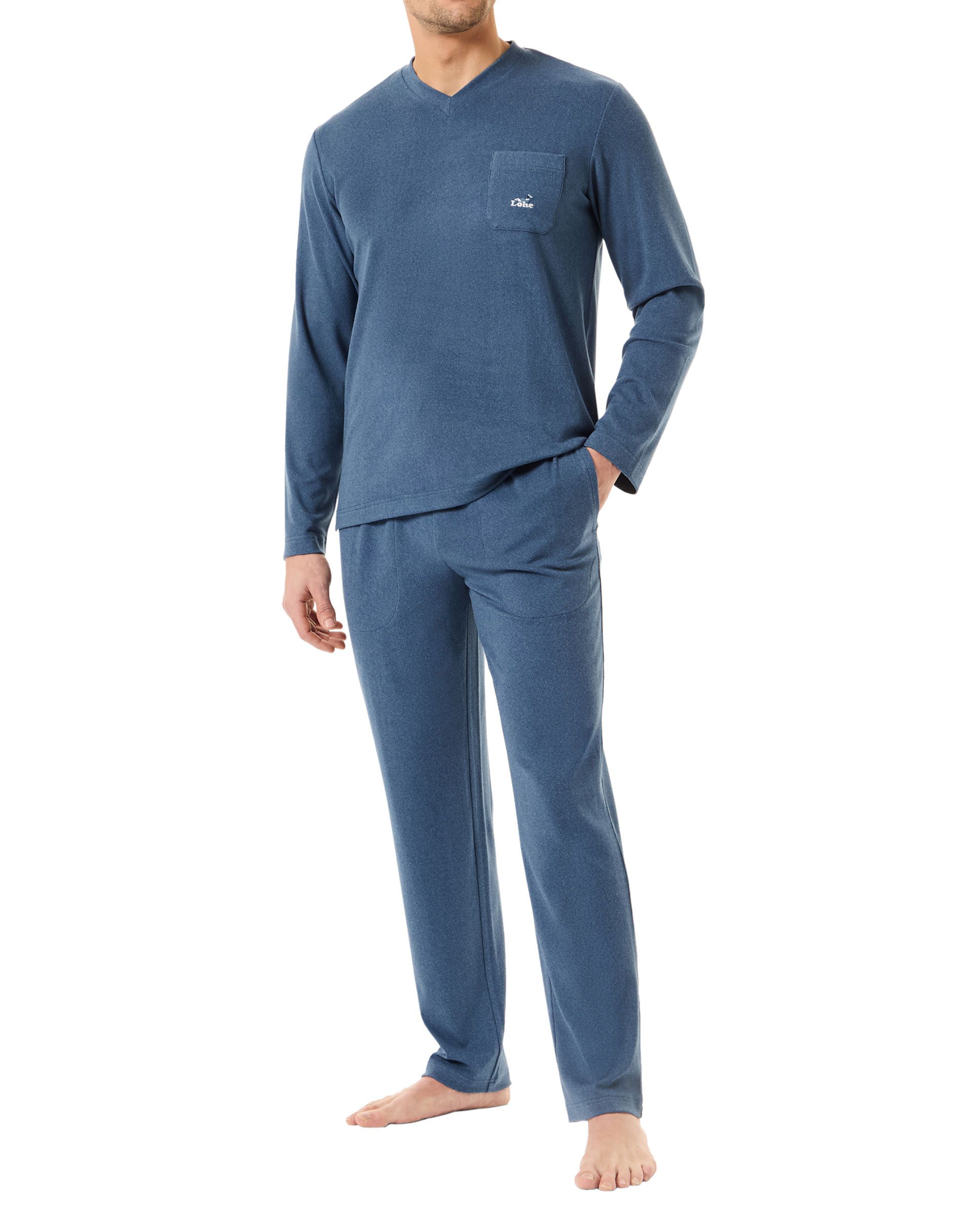 Mens v neck pyjamas sale