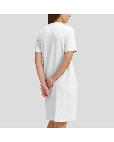 ✅ Women's lingerie nightdress with short sleeves and pleats | LOHE ®