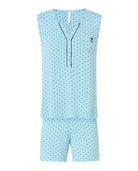 ✅ Pijama de mujer corto verano plumeti y rayas | LOHE ®