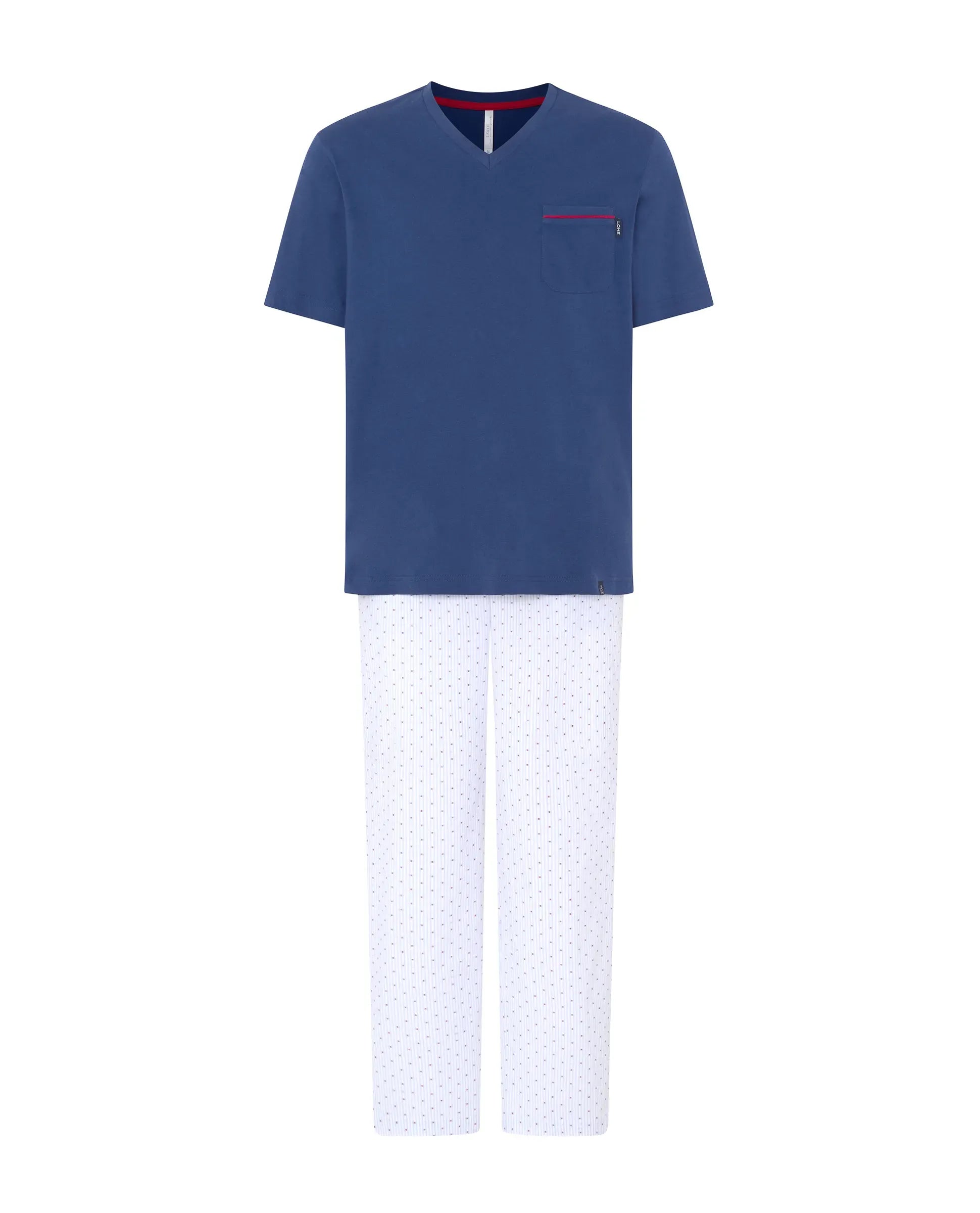 ¡Descubre este pijama corto de hombre perfecto para el verano! Ideal para los días calurosos.